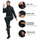 thumbnail image 3 of Chaqueta deportiva Sauna Suit HOTSUIT para mujer, color negro XL, 3 of 6