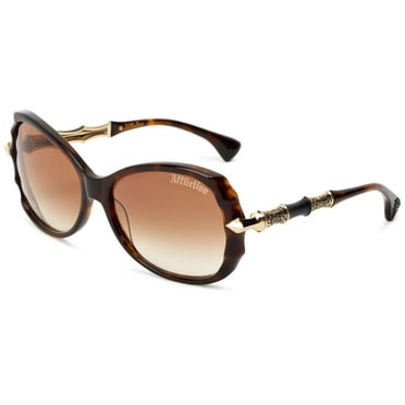 affliction sunglasses lizette tortoise & rose gold