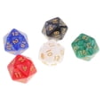 thumbnail image 3 of de Dados Poliédricos D20 de 50 Piezas con Bolsa para s de RPG e Mazmorras Y Dragones Hugo Dados poliédricos, 3 of 10
