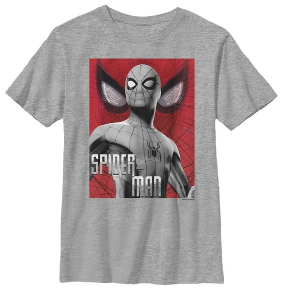 Boy's Marvel Spider-Man: Far From Home Majestic  Graphic Tee Athletic Heather Medium