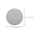 thumbnail image 5 of PENIKOKO Set of 2 Round Silicone Kitchen Countertop Mats for Pot and Insulation, 5 of 8