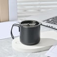 thumbnail image 4 of Xihbxyly Taza Térmica de Acero Inoxidable, Aislamiento Al Vacío de Doble Capa, Asa Ergonómica, Mantiene Las Bebidas Calientes y Frías, para Uso En La Oficina y El Hogar, Diseño Elegante, Capacidad de, 4 of 6