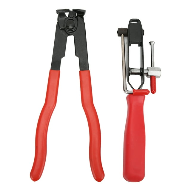 Car Banding Tool, CV Joint Boot Clamps Black Coating Universal Wear Resistant For Cooling System Fuel Vacuum Hose