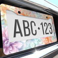 thumbnail image 6 of 1 Pcs Colorful License Plate Frame, License Plate Cover for Car Decorative Parts, Aluminum License Plate Bracket Holder Rust-Proof Weather-Proof for US Standard Car, 6 of 9