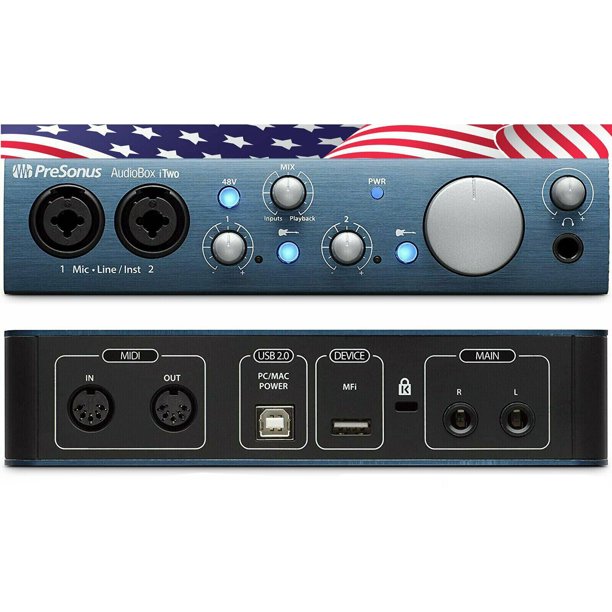 PreSonus AudioBox iTwo High Definition Recording System for Mac