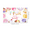 2A, variant on Colorful Candy Happy Birthday Banner Ice Cream Sweet Decorations Doughnut for Kids Birthday Party Event Celebration