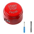 thumbnail image 1 of High Quality ABS Car Engine Start cover Engine start Stop Switch Button Replace Cover for BMW E60 E70 E71 E90 E92, 1 of 8