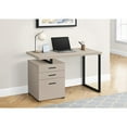 thumbnail image 5 of Monarch Specialties Computer Desk, Home Office, Laptop, Storage Drawers, 48"L, Work, Beige Laminate, 5 of 5