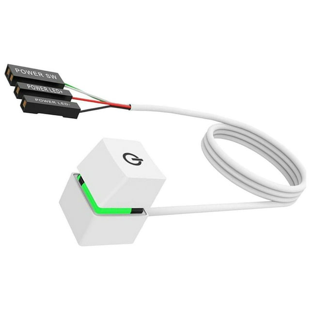 serony Commutateurs à Distance avec Câble PC Bouton d'Alimentation de la Carte Mère pour Ordinateur de Bureau F