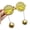 Yellow, variant on Aellinatey Vintage Sunglasses Womens Ball Pendant Sun Glasses Shade Disco PartyGlasses