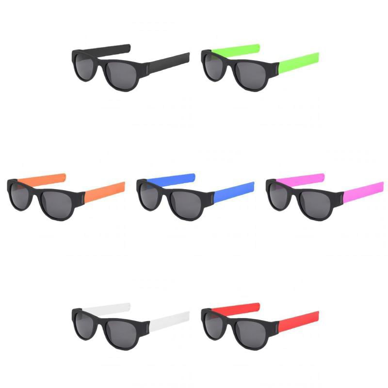 Brand New Foldable Polarized Everyday Sports Slap Sunglasses UV400 