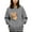Z25-Grey, variant on FUZHIQ Women Hoodie Pet Pouch Sweatshirt Cat Dog Carrier Hooded Sweatshirt Kangaroo Pocket Pullover for Small Pets