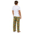 thumbnail image 6 of Teenage Mutant Ninja Turtles Pajama Pants Men's Character Grid Loungewear Sleep Bottoms, 6 of 7