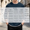 thumbnail image 3 of XRoczxe Men's Thermal Waffle Knit Long Sleeve T-Shirt, Crew Neck Slim Fit Textured Henley Top, Casual Basic Undershirt for Fall Winter Layering, 3 of 8