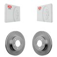 thumbnail image 1 of CMX Front Disc Brake Rotors Pair for Car Ford Explorer Mercury Mountaineer K8-100156, 1 of 8