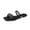 Black, variant on Summer Saving Clearance! Tuobarr Women's Slide Sandals Women's Fashionable Slippers Square Toe Sole Mules Casual Shoes Soft Sole Sandals Black US Size 7.5