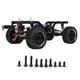 thumbnail image 1 of Accesorio de actualización de marco de coche con Control remoto de metal para coche RC 1/12 MN D90 (MN-90BL negro), 1 of 10