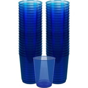 Amscan 350363. 105 Tumbler Plastic 10 oz. Big Party Packs - Bright Royal Blue - Pack of 432