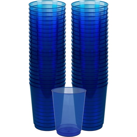 Amscan 350363. 105 Tumbler Plastic 10 oz. Big Party Packs - Bright Royal Blue - Pack of 432