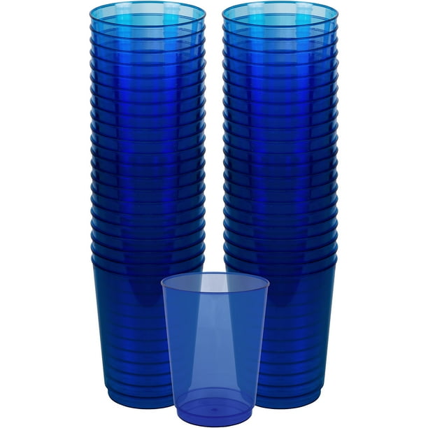 Royal Blue, Big Party Pack, Plastic Cups 10 oz., 72 Per Pack Walmart
