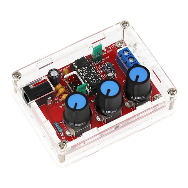 1Hz-1MHz High-precision Signal Generator DIY And Shell Sine Triangle Square Wave Electrical Equipment Supplies Home Improvement