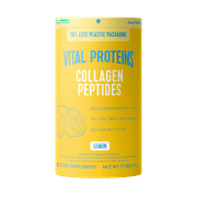Vital Proteins Grass-Fed Collagen Peptides Powder Joint Supplement for Hair, Skin, and Nails, Lemon, 11 oz
