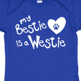 thumbnail image 4 of Inktastic Bestie Westie Boys or Girls Baby Bodysuit, 4 of 5