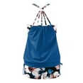 thumbnail image 6 of VerPetridure Tankini Bathing Suits for Women High Waisted Two Piece Swimsuits Tummy Control Swimwear Loose Swim Suit with Boyshorts, 6 of 8