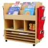 A+ Childsupply F8447 44"H x 37"W x 15.8"D Big Book Trolley