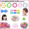 thumbnail image 2 of Set de accesorios para el cabello Tallsocne 1125 piezas para niñas con cintas para el pelo, 2 of 7