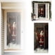 thumbnail image 2 of Decoración de cortina para puerta de fiesta navideña Tapiz para fiesta festiva Puerta del patio Puerta principal Cortina Tapiz para puerta Cubierta para puerta Decoración navideña, 2 of 7