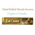 thumbnail image 3 of Soul Sticks King Champa | 12 Boxes of Hand Rolled Natural Incense Sticks for Space Clearing Smudging Removing Negative Energy | Bulk Incense, 3 of 3