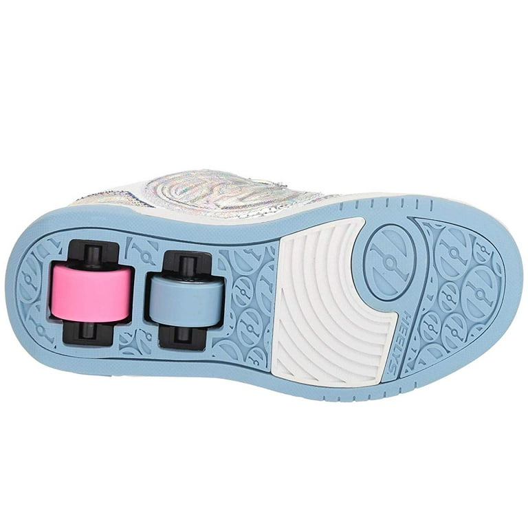Heelys Plus X2 Lighted Little Kid Big Kid Blue Hologram Fuchsia