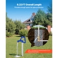 thumbnail image 6 of KFFKFF Frost-Proof Yard Hydrant, 6.22FT Outdoor Faucet with 48" Bury Depth, 3/4" NPT Pipe Connection & 3/4" NH Hose Coupling, No-Lead Freeze-Resistant Hydrant for Garden, Farm, and Irrigation, 6 of 9