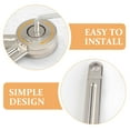 thumbnail image 3 of DEEPCRAFF 1Set Plated Silver Metal Lid Support Hinge for Outdoor Cabinet Durable Adjustable Rod, 3 of 8