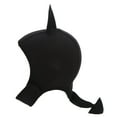 thumbnail image 3 of DEWIN Cute Cartoon Animal Swimming Cap Buceo Sombrero con Correa para la Barbilla para Surf Buceo Negro, 3 of 5