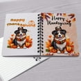 thumbnail image 4 of Happy Thanksgiving Australian Shepherd Welcome Thankful Fall Autumn Pumpkin Spiral Bound Journal Aussie Dog Lover Gifts 5x7in Spiral Notebook - 02021, 4 of 5