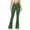Army Green, variant on TIMIFIS Women's Flare Leggings, Workout Yoga Pants Tummys Control, High Waist Casual Solid Color Boot Cut Elastic Leggings - Spring/Summer