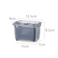thumbnail image 2 of Kitchen Plastic Storage Box Fresh-Keeping Box Refrigerator Fruit Vegetable Drain Crisper Kitchen Storage Containers New, 2 of 7