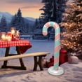 thumbnail image 6 of Inflatable Christmas Ornament Candy Cane Large PVC Waterproof for Garden Patio Indoor Outdoor Use, 6 of 9
