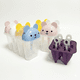 thumbnail image 2 of Set Moldes Paletas Hielo Oso y Estrellas 10 Cavidades, 2 of 7