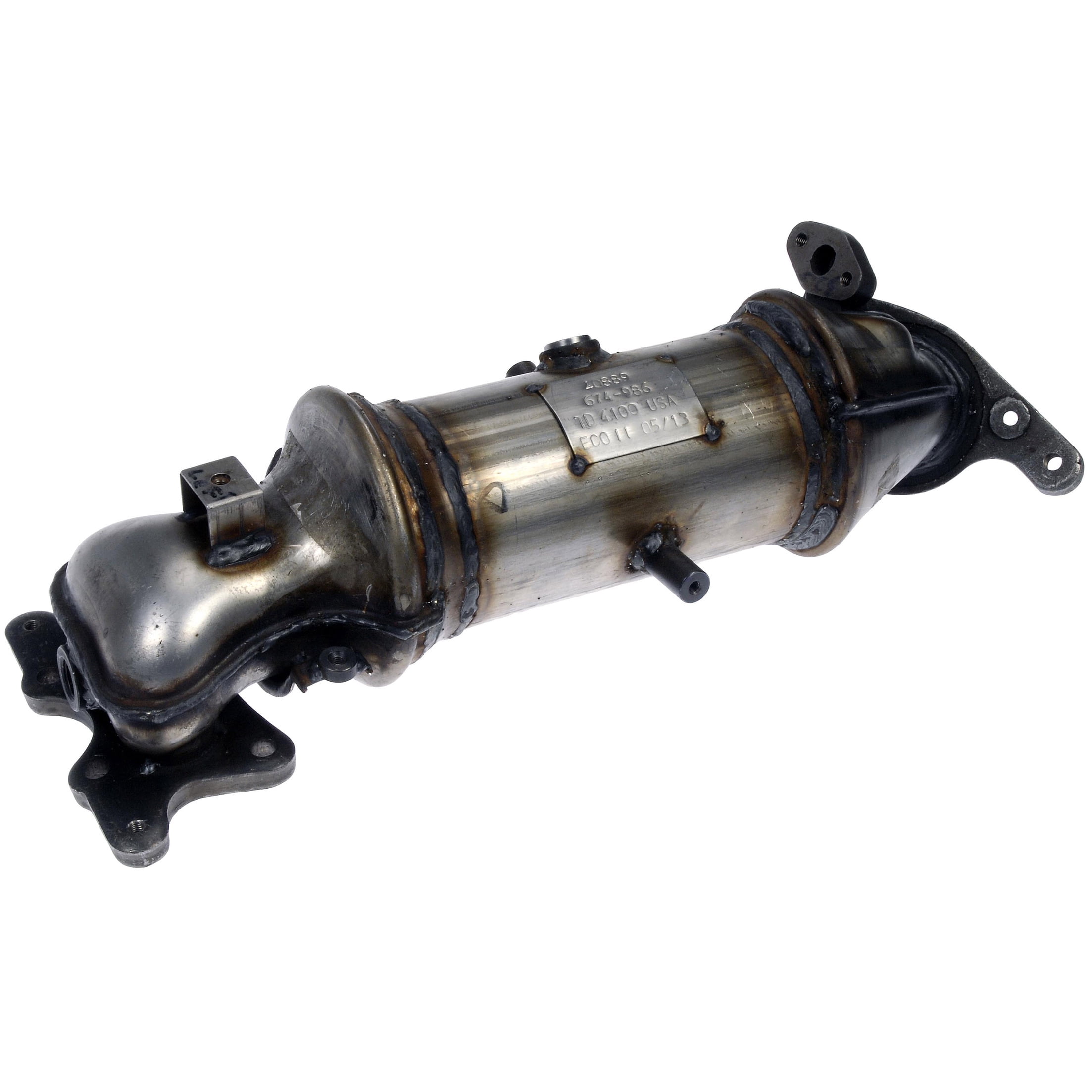 Dorman 674-986 Catalytic Converter with Integrated Exhaust Manifold for Specific Honda Models, Natural