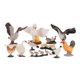 thumbnail image 2 of 11 Piezas ón de de , Juguetes, Serie , Accesorios de Exhibición, Modelo de Animal de Simulación yotijar Figuras de simulación, 2 of 8