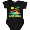 thumbnail image 3 of Inktastic I Love Antigua Boys or Girls Baby Bodysuit, 3 of 5