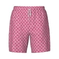 thumbnail image 4 of Lsque Mens Swim Trunks Fish Scales Pattern - Bathing Suit Compression Liner - Beach Swim Shorts Swimwear - (S-3XL) - Stretch Quick Dry -XX-Large, 4 of 9