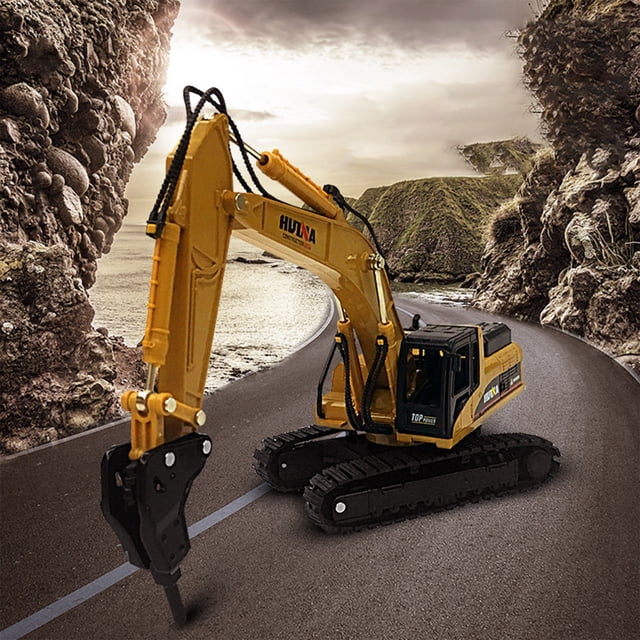 Modelo de coche, excavadora de aleación, camión de construcción, tractor de juguete, juguete para niño, excavadora manual, modelos de equipos de construcción de metal, camiones de construcción