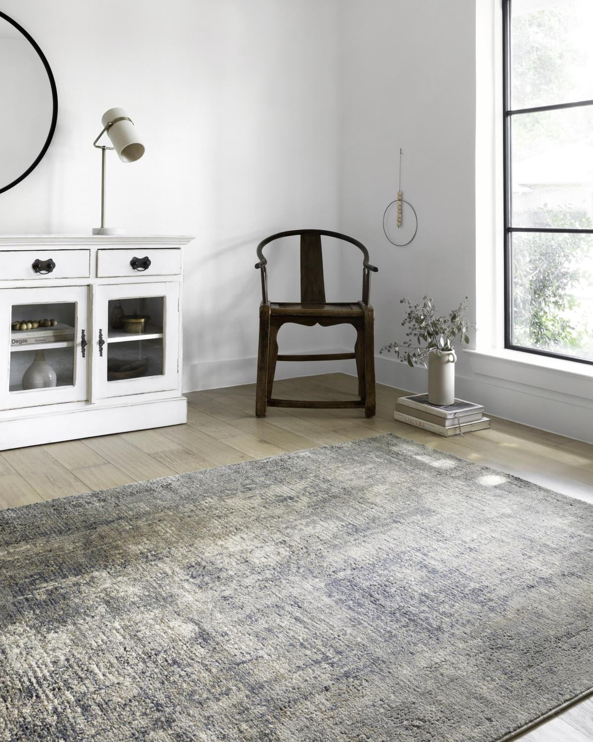 Loloi Teagan Denim / Slate 9'-9" x 13'-6" Area Rug