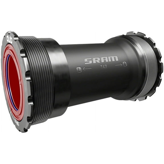 SRAM DUB Wide T47 Ceramic Bottom Bracket - T47, 85.5mm, Road-Wide, Black