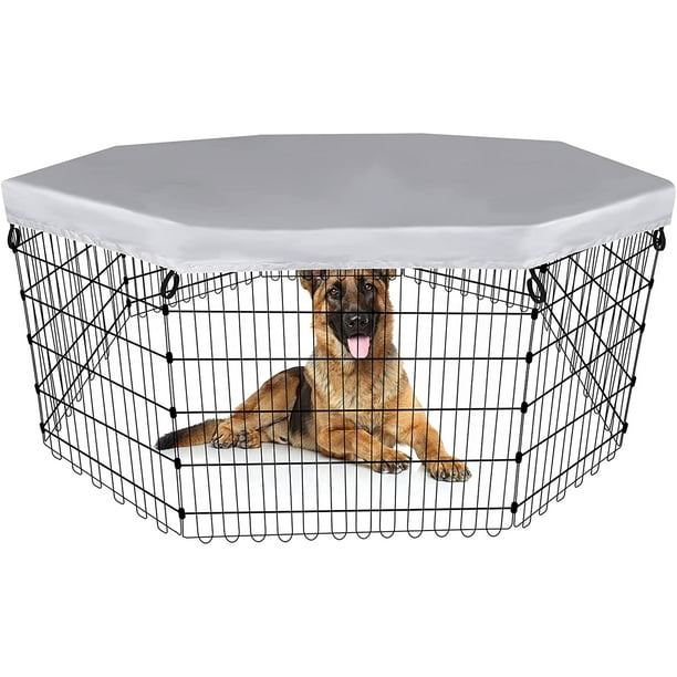 Dog pen 2024 shade covers