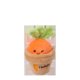 thumbnail image 1 of 10cm cute/soft/creative cartoon/lawn potted radish plush toy/carrot doll plush pendant/children's birthday gift/home decorationorange10cm Deng Xun unisex, 1 of 2